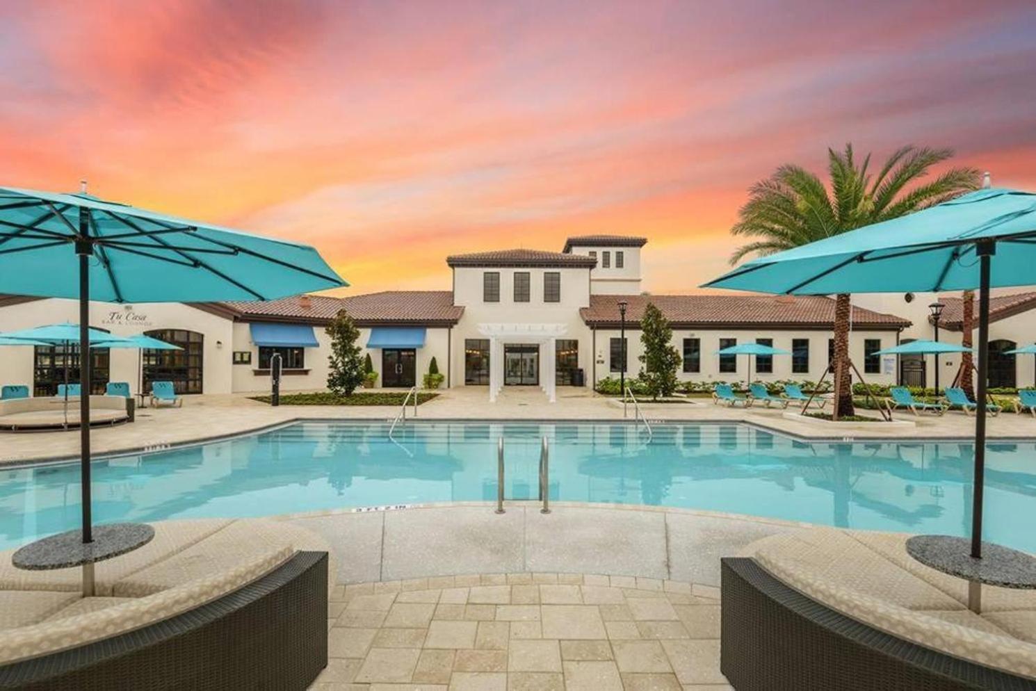 Beautiful Townhome Wprivate Pool 7 Mi To Disney 基西米 外观 照片